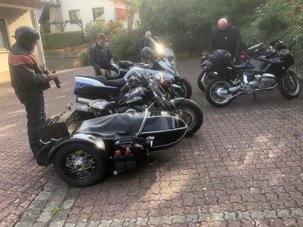 Cafe Pension Sonnenkanzel Staatsbad Brückenau Zewnętrze zdjęcie