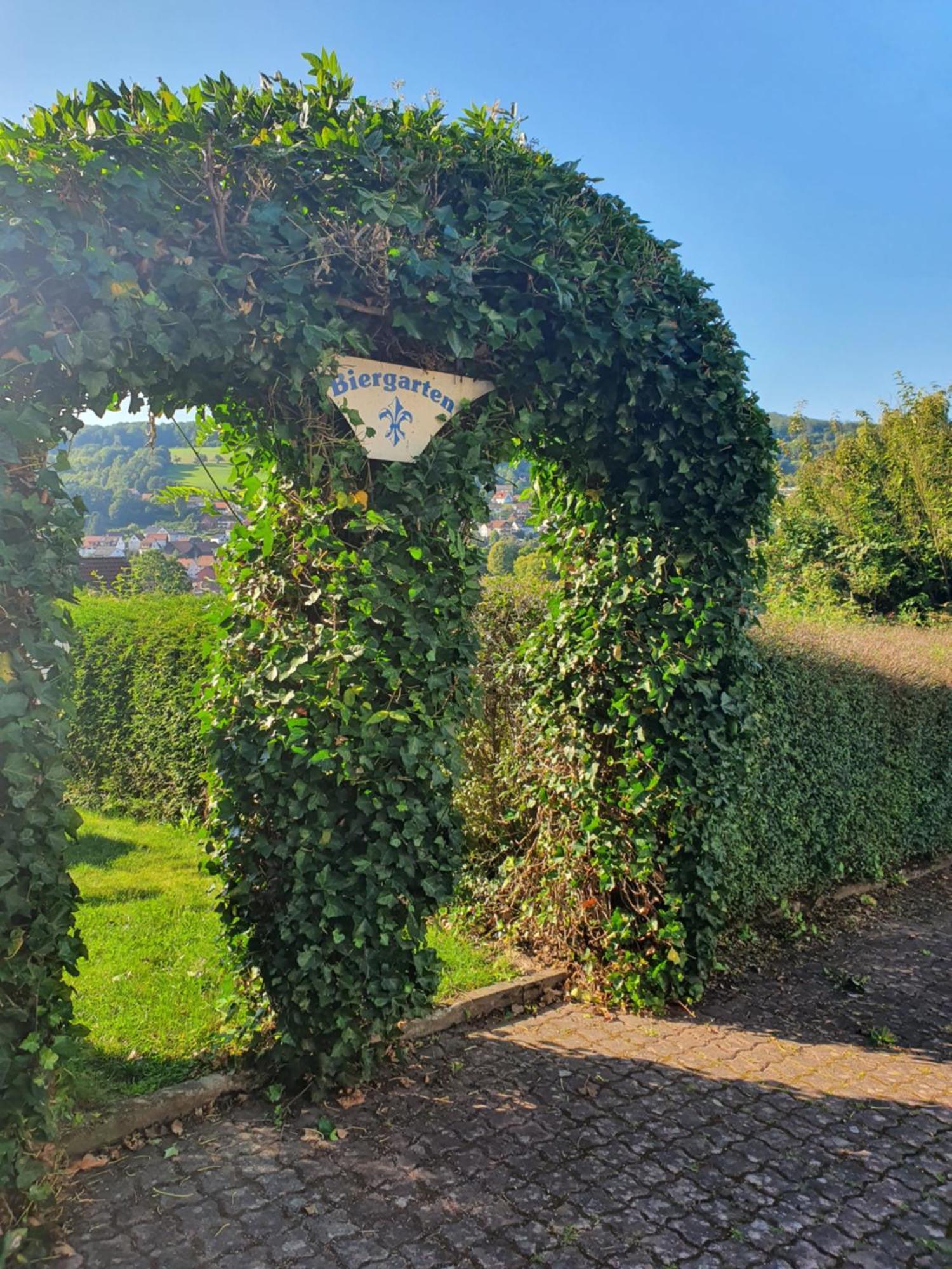 Cafe Pension Sonnenkanzel Staatsbad Brückenau Zewnętrze zdjęcie